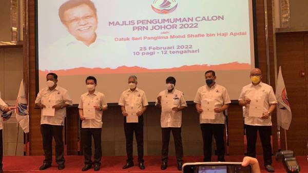 Enam calon Warisan yang dipilih untuk bertanding pada PRN Johor