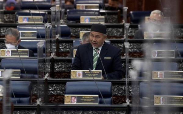 Tuan Ibrahim berucap pada Mesyuarat Pertama Penggal Kelima, Parlimen ke-14 di Bangunan Parlimen pada Selasa.