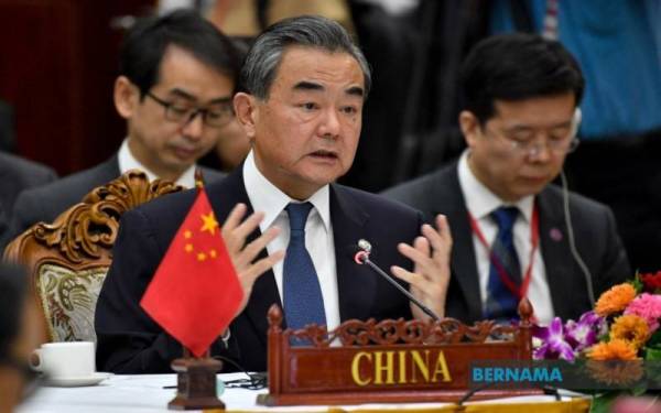 Menteri Luar China Wang Yi. Foto Bernama 