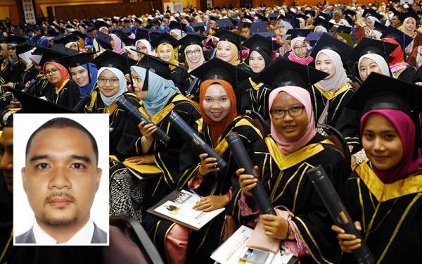 Graduan yang mempunyai pengalaman bekerja semasa belajar ada kelebihan untuk memperoleh pekerjaan dengan gaji lebih baik. Gambar kecil: Muhammad Aiman Arifin