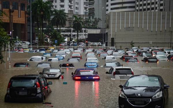 Banjir kilat Kuala Lumpur  Sinar Harian