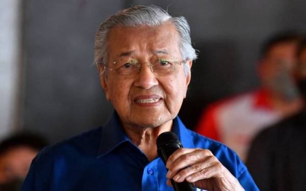 Tun Dr Mahathir - Foto Bernama 