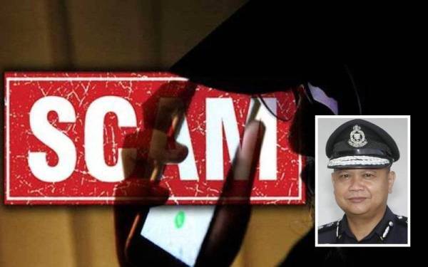 Seorang pesara kerugian RM57,200 selepas menjadi mangsa penipuan sindiket Macau Scam yang menyamar sebagai pegawai polis pada Khamis minggu lalu. (Gambar kecil: Ahmad Adnan)