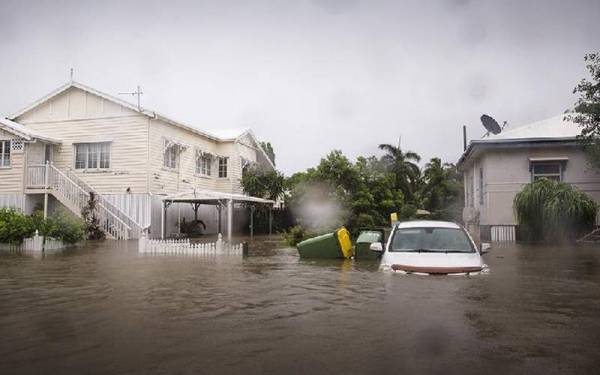 Morrison mengumumkan darurat akan diisytiharkan susulan banjir buruk yang melanda kawasan timur laut negara itu. - Gambar hiasan.