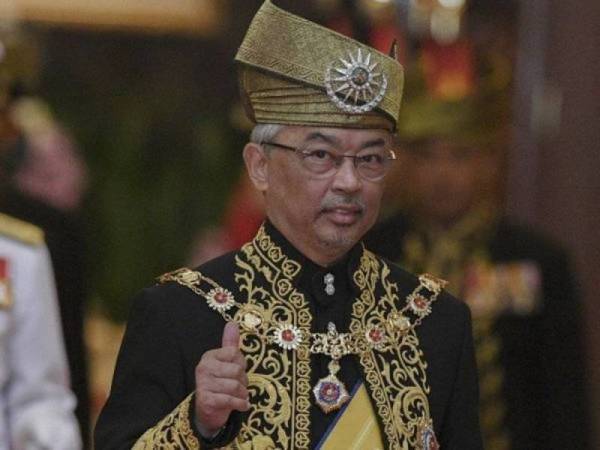 Yang di-Pertuan Agong Al-Sultan Abdullah Ri’ayatuddin Al-Mustafa Billah Shah.
