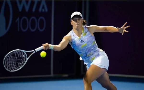 Swiatek bakal pemain nombor satu dunia. - Foto WTA