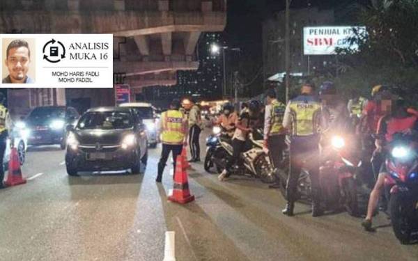 Gejala merempit nampaknya terus menular dalam kalangan anak muda, yang bukan sahaja berlagak ala samseng jalanan, malah segelintir mereka turut terjebak dalam aktiviti tidak bermoral yang lain. - Foto hiasan