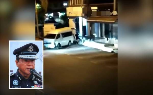 Video tular memaparkan kejadian pecah masuk kedai perkakasan komputer di Bandar Damai Perdana Cheras, Kajang, Sabtu lalu. (Gambar kecil: Mohd Zaid)