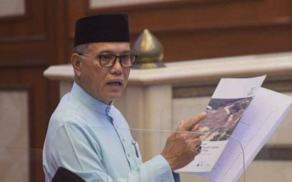 Wan Rosdy menjelaskan banjir di Bentong tiada aktiviti pembalakan pada pada sesi penggulungan pada Persidangan Dewan Undangan Negeri (DUN) Pahang di Wisma Sri Pahang pada Jumaat.