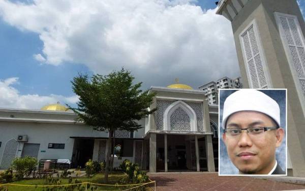 Masjid Seksyen 7. Gambar kecil: Zulhelmi Mohd Hassan