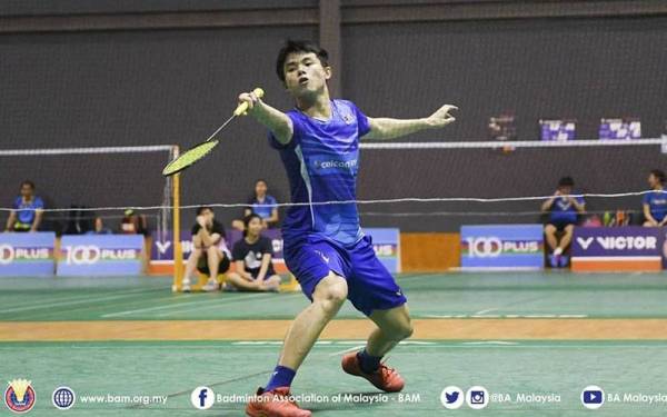 Justin Hoh antara taruhan kem badminton negara di Vietnam pada 12 hingga 23 Mei depan.