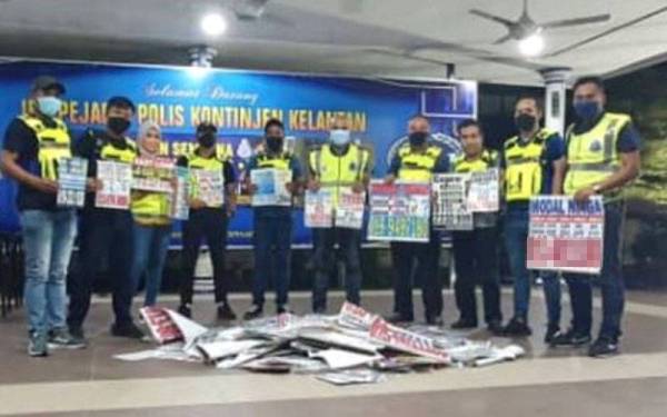 Kesemua poster yang diturunkan dalam Operasi Vulture membabitkan kawasan di sekitar Jalan Bayam - Jalan Barek 12 dan kawasan bandar Kota Bharu.