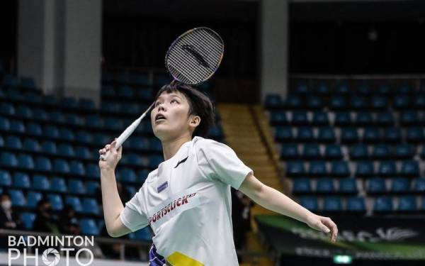 Jin Wei mara ke suku akhir Terbuka Korea di Suncheon pada Khamis. - Foto Badminton Association of Malaysia (BAM)