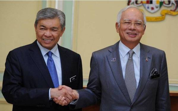 Zahid, Najib. - Foto AFP