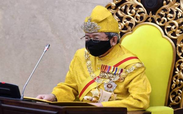 Sultan Selangor, Sultan Sharafuddin Idris Shah.- Gambar fail: Bernama