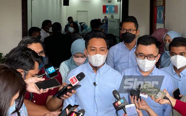 Fahmi pada sidang akhbar di ibu pejabat Parti Keadilan Rakyat (PKR) pada Isnin.