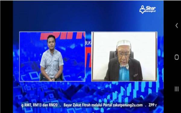 Wan Salim dalam Sinar Live bertajuk ‘Keliru zakat di bulan puasa’ dihoskan oleh Hazwan Mokhtar pada Khamis.