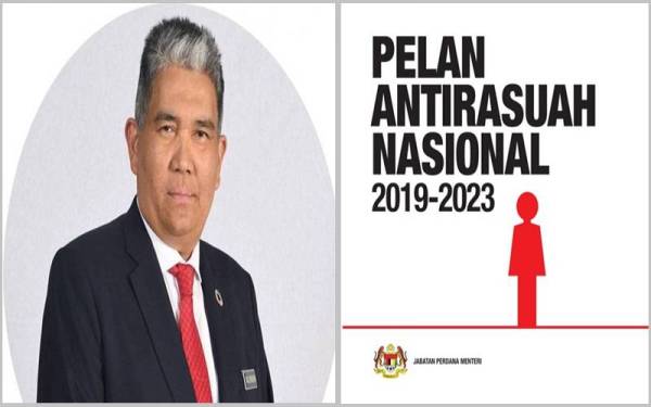 (Gambar kiri) : Sallehhuddin . NACP dilancarkan oleh Tun Dr Mahathir Mohamad pada 2019.