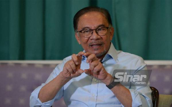 Anwar Ibrahim - Foto SINAR HARIAN / MOHD HALIM ABDUL WAHID.