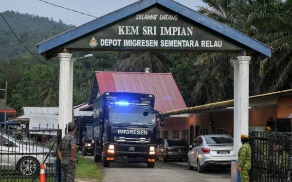 Depot Tahanan Imigresen Sungai Bakap, Bandar Baharu. 