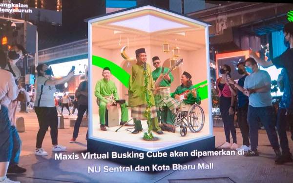 Kiub maya memaparkan persembahan pemuzik jalanan akan ditempatkan di NU Sentral, Kuala Lumpur dan Kota Bharu Mall, Kelantan.