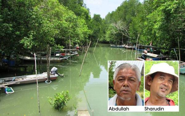 Pencemaran Sungai Merbok sejak lebih 10 tahun lalu menjejaskan sumber pendapatan nelayan.