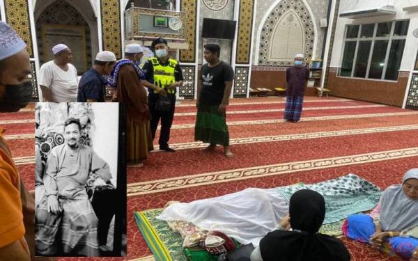 Zamri Saad meninggal dunia ketika menunaikan solat tarawih berjemaah di Masjid Tunku Intan Safinaz, Kampung Lanai, Baling pada Sabtu.