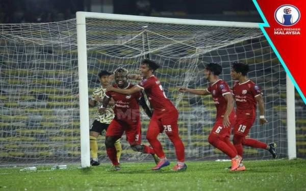 Njoku Jacob cemerlang di Ipoh. - Foto MFL