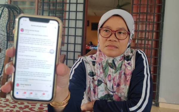 Norazizah menunjukkan antara cemuhan dan kecaman diterimanya di media sosial sejak Khamis lalu.