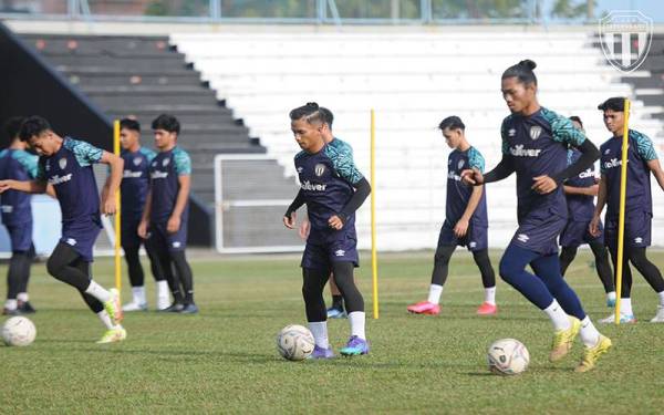 Badrul Afzan optimis TFC ll mampu menjinakkan Kelantan FC dalam aksi Liga Premier di Stadium Sultan Ismail Nasiruddin Shah, malam esok. - Foto Terengganu FC II