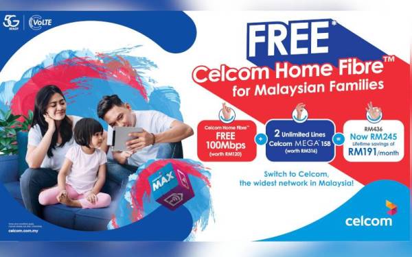 Celcom menawarkan pelan konvergen terbaharu yang memberikan penjimatan dan tawaran hebat kepada penggunanya.