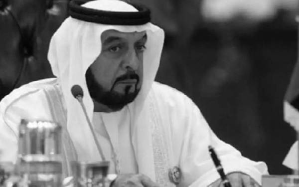 Sheikh Khalifa bin Zayed Al Nahyan. - Gambar fail AFP