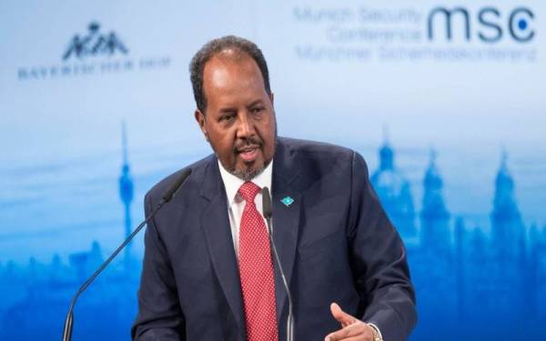 Hassan Sheikh Mohamud - Foto AFP