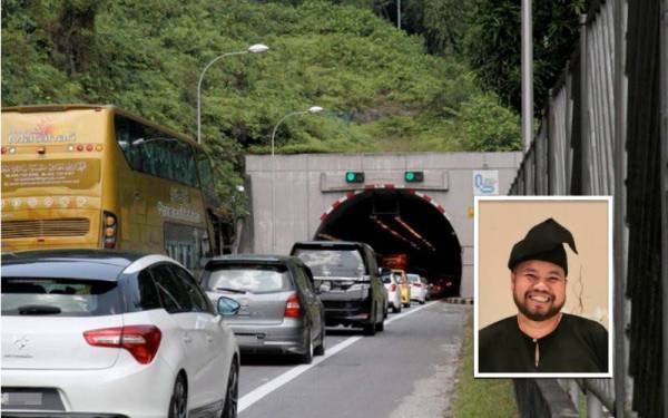 Cadangan untuk melarang kenderaan berat melalui Terowong Menora, Kuala Kangsar wajar diperhalusi. Gambar kecil: Mutalib