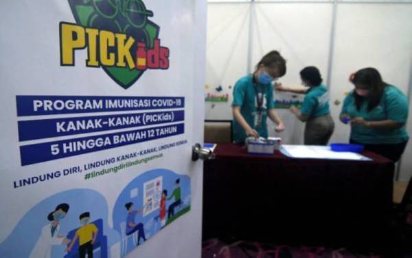 KKM tidak berhasrat untuk melanjutkan lagi tempoh vaksinasi untuk kanak-kanak di bawah PICKids yang akan berakhir pada hujung bulan Mei ini. Foto hiasan