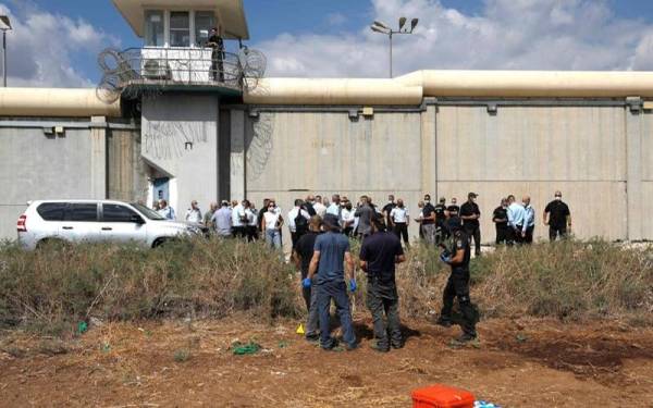 Gambar fail menunjukkan penjara Gilbao di utara Israel iaitu tempat enam tahanan Palestin berjaya meloloskan diri pada tahun lalu. - Foto AFP