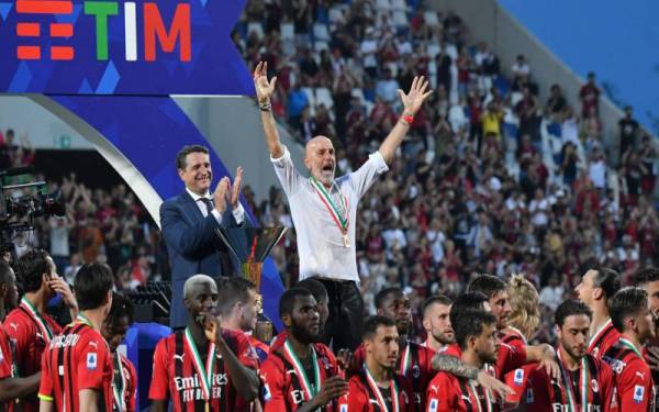 Milan tamatkan penantian 11 tahun Scudetto