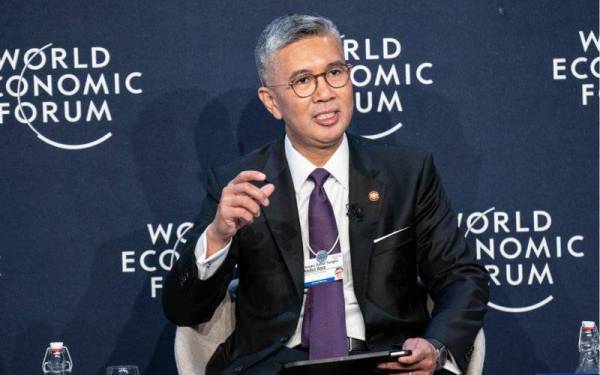 Tengku Zafrul - Foto ihsan Forum Ekonomi Dunia (WEF)