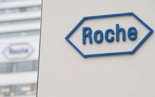 Syarikat penjagaan kesihatan multinasional Switzerland, Roche. Foto AFP