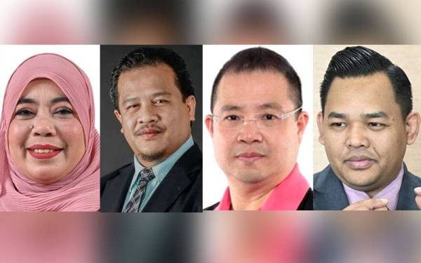 Gambar dari kiri: Halimaton Shaadiah, Azman, Robert, Mohd Firdaus