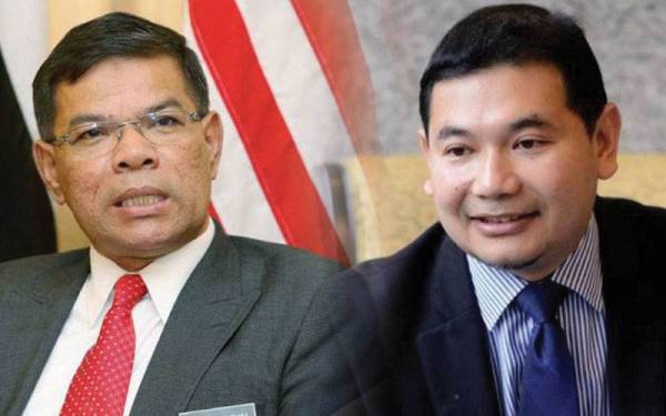 Gambar dari kiri: Saifuddin, Rafizi