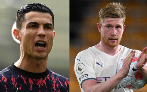 Cristiano Ronaldo (kiri), Kevin De Bruyne