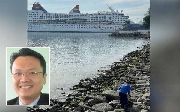 Kerajaan Pulau Pinang berharap pihak imigresen dapat membuka semula sempadan laut bagi membolehkan kapal persiaran antarabangsa masuk ke negeri itu. Gambar kecil: Yeoh Soon Hin