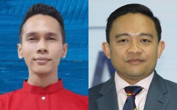 Mukriz (kiri) dan Wan Saiful.