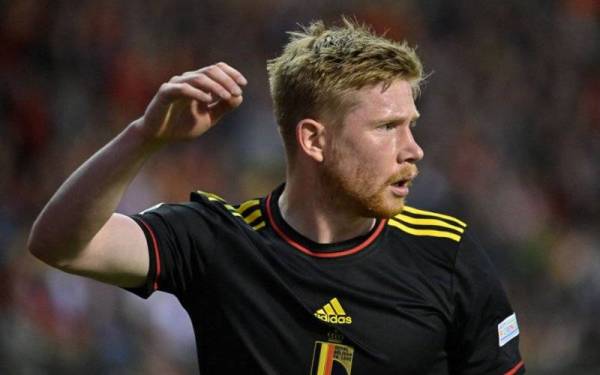 Bruyne antara pencetak gol Belgium ketika menang besar ke atas Poland di Brussel.