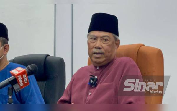 Muhyiddin masih menunggu tarikh daripada pejabat Perdana Menteri bagi membincangkan kedudukan Datuk Zuraida Kamaruddin dalam kabinet. - Foto Sinar Harian