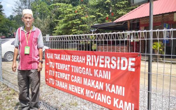 Husin gusar dengan nasib pusat penginapan miliknya yang diusahakan sejak 14 tahun lalu