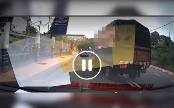 Tular sebuah lori yang memandu secara berbahaya menerusi rakaman video dipercayai berlaku berhampiran Ibu Pejabat Polis Daerah(IPD) Klang Selatan.