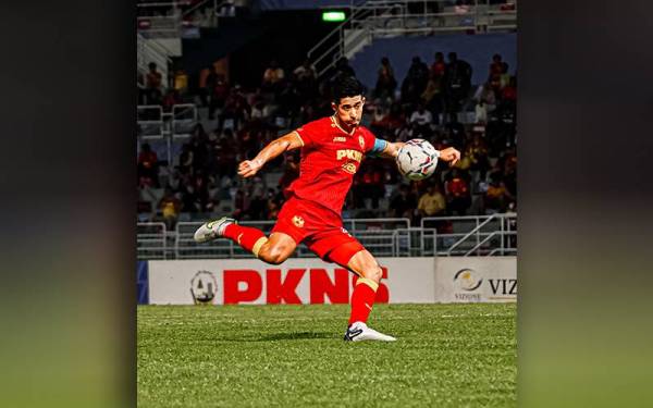 Aksi Brendan ketika berdepan Sarawak United dalam saingan Liga Super di Stadium MBPJ, Kelana Jaya. FOTO: Selangor FC