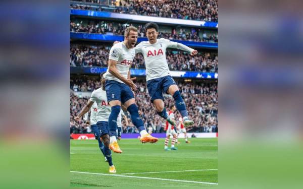 Kane dan Heung-min antara dua pencetak gol utama Tottenham pada musim lalu.